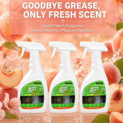 Heavy-Duty Peach Kitchen Degreaser Spray, 500ml