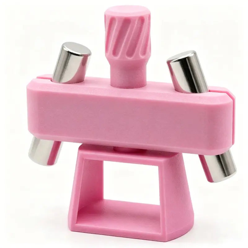 360 Rotating Cat Eye Nail Magnet Stand for Hands-Free Nail Art