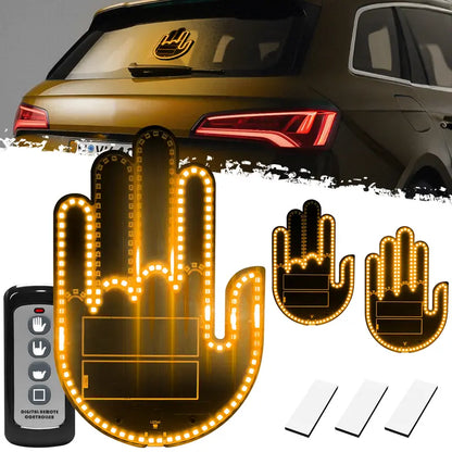 Remote Control LED Car Gesture Light with 3 Hand Signals