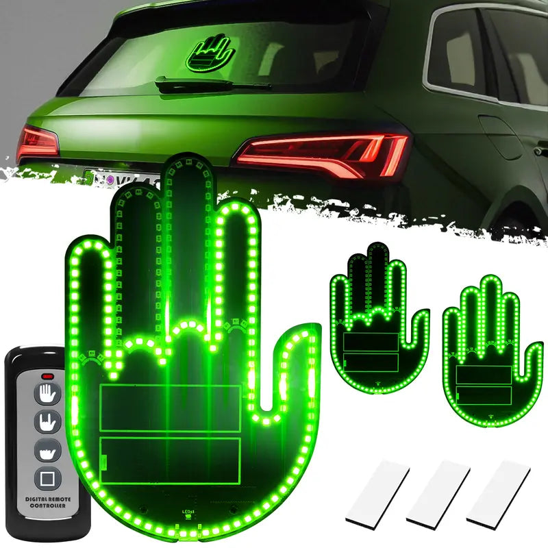 Remote Control LED Car Gesture Light with 3 Hand Signals