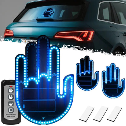 Remote Control LED Car Gesture Light with 3 Hand Signals