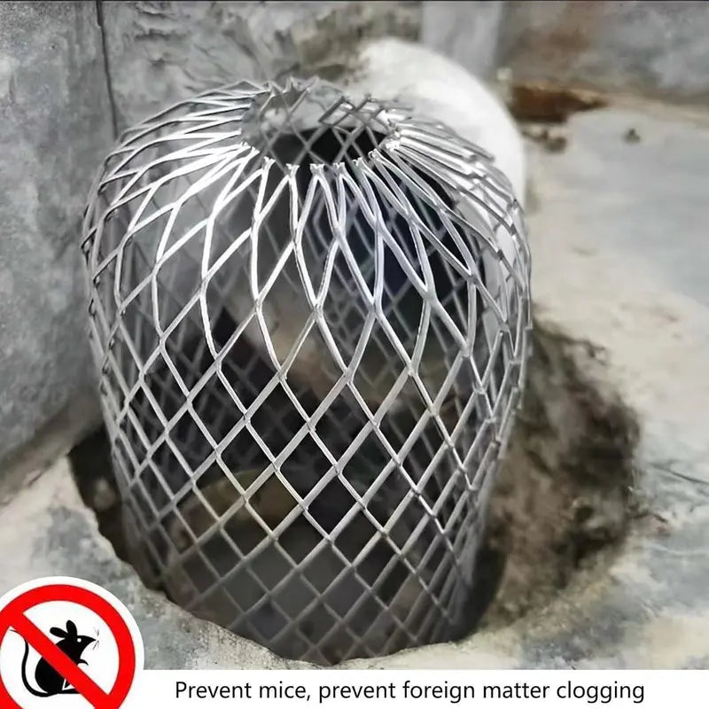 Expandable Aluminum Gutter Downspout Guard Filter